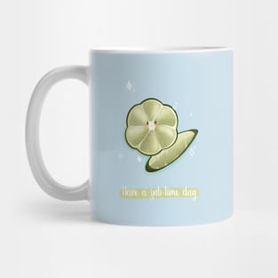 Have a sub-lime day lime pun Mug